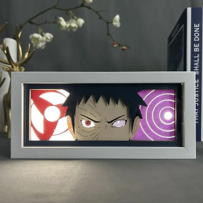 Naruto Anime LED Light Box - Design 1 / One Color Light - Accessory