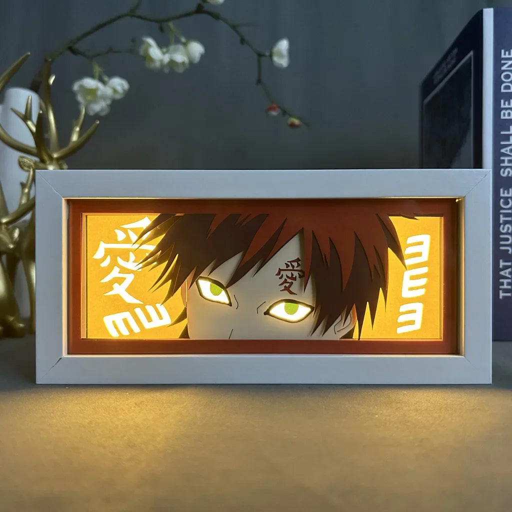 Naruto Anime LED Light Box - Design 2 / One Color Light - Accessory