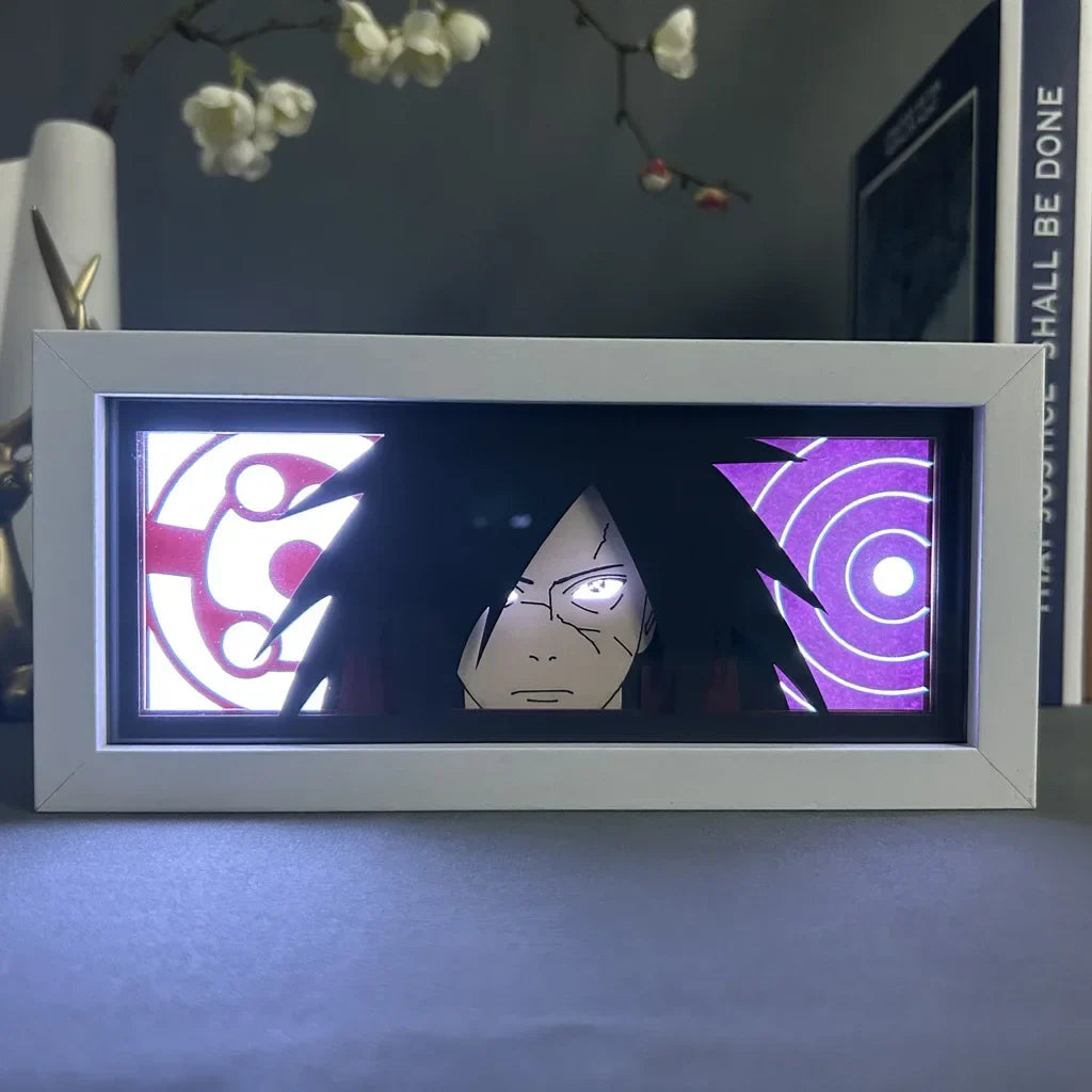 Naruto Anime LED Light Box - Design 3 / One Color Light - Accessory