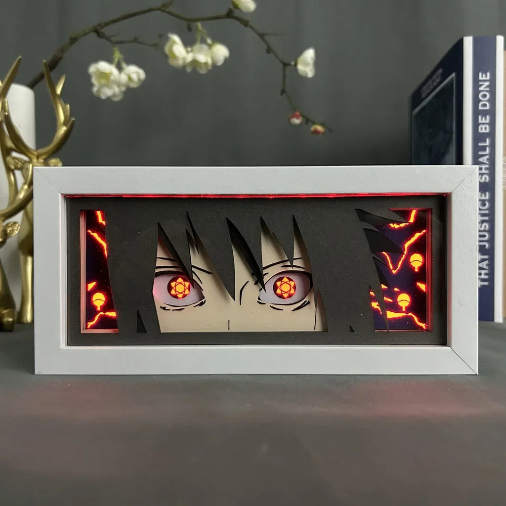 Naruto Anime LED Light Box - Design 9 / One Color Light - Accessory