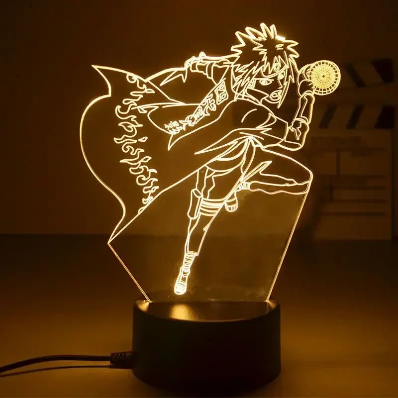 Naruto LED Night Light – Remote, Anime Inspired Design Eden of Clothes 