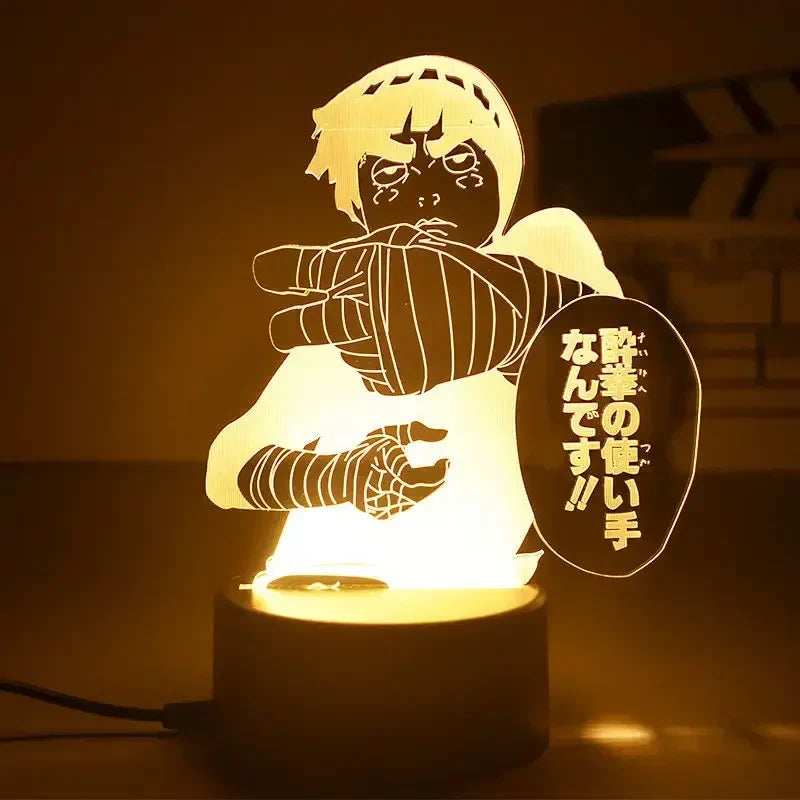Naruto LED Night Light – Remote, Anime Inspired Design Eden of Clothes 