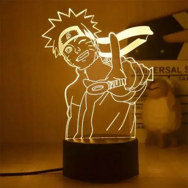 Naruto LED Night Light – Remote, Anime Inspired Design Eden of Clothes 