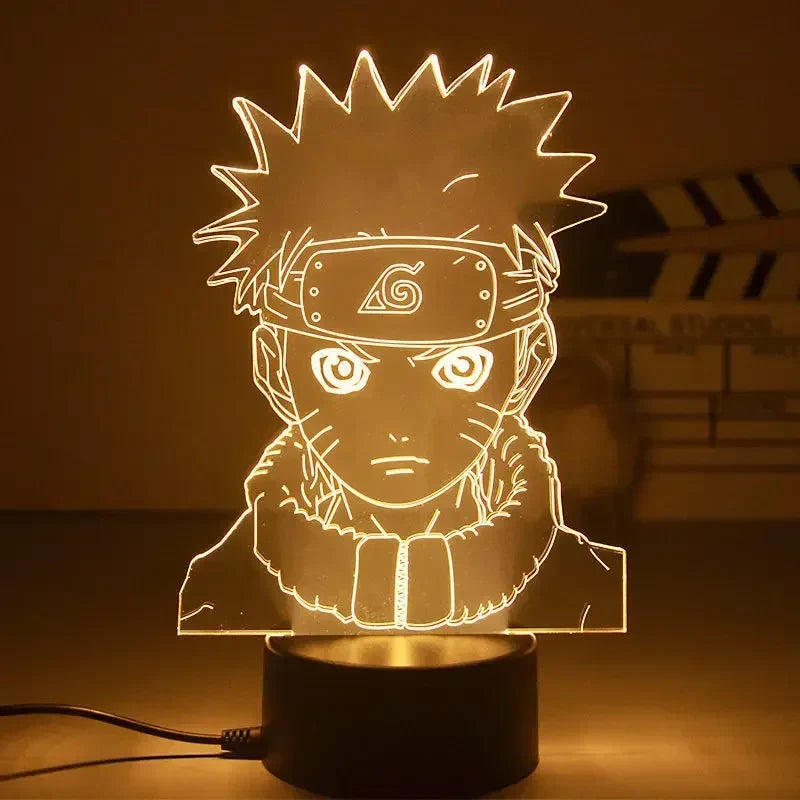 Naruto LED Night Light – Remote, Anime Inspired Design Eden of Clothes 