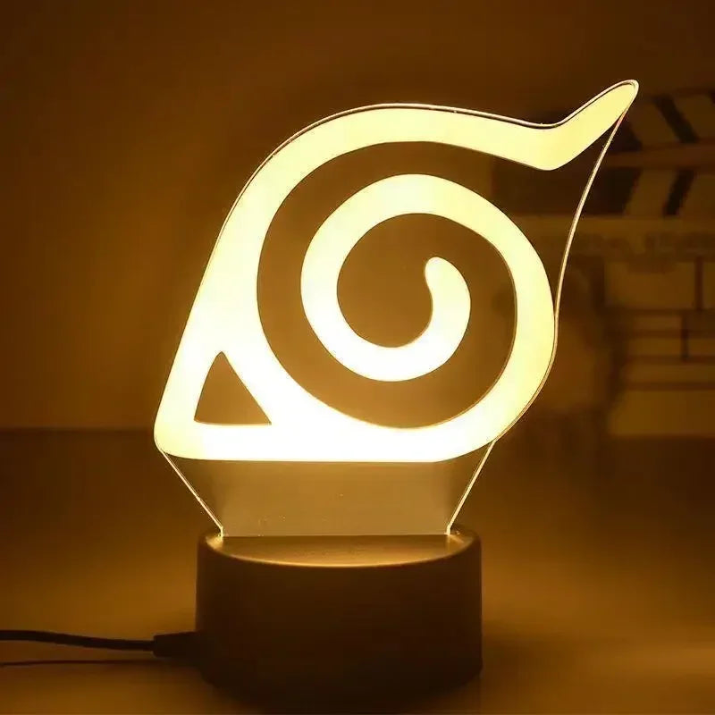 Naruto LED Night Light – Remote, Anime Inspired Design Eden of Clothes 