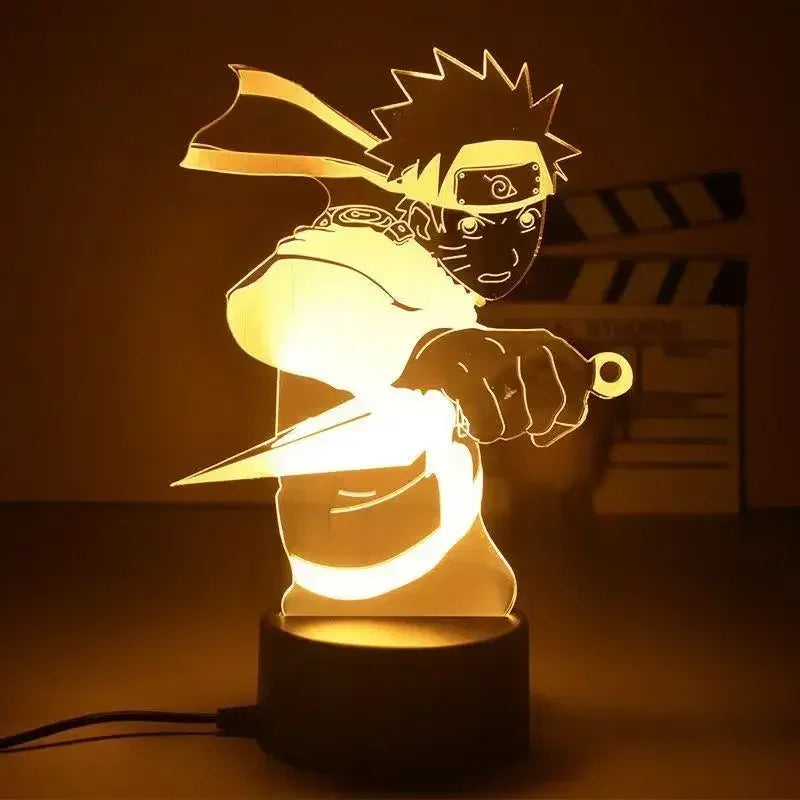 Naruto LED Night Light – Remote, Anime Inspired Design Eden of Clothes 
