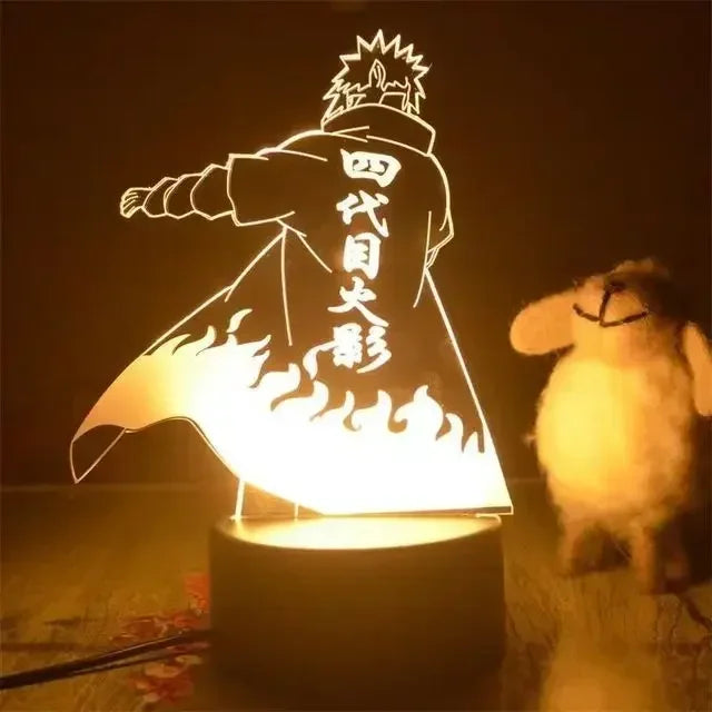 Naruto LED Night Light – Remote, Anime Inspired Design Eden of Clothes 