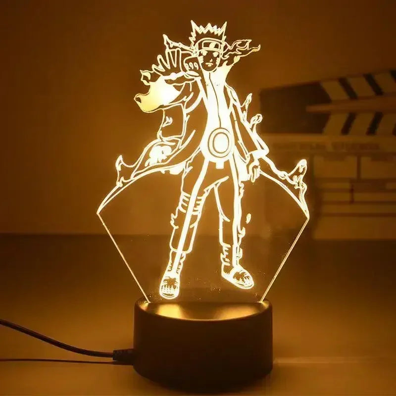 Naruto LED Night Light – Remote, Anime Inspired Design Eden of Clothes 
