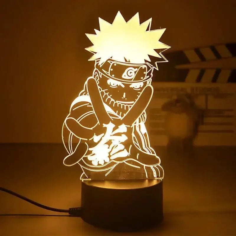 Naruto LED Night Light – Remote, Anime Inspired Design Eden of Clothes 