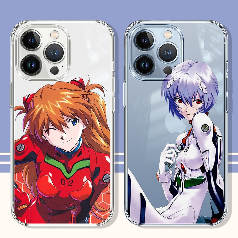 Neon Genesis Evangelion Clear iPhone Case