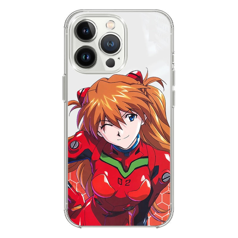 Neon Genesis Evangelion Clear iPhone Case