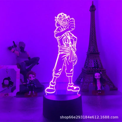 One Piece Anime Night Lights - Design 1 / 16 color with remote - Accessory