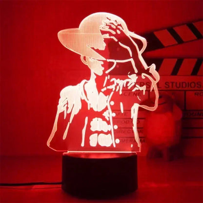 One Piece Anime Night Lights - Design 23 / 16 color with remote - Accessory