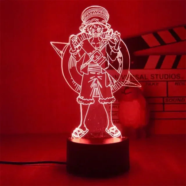 One Piece Anime Night Lights - Design 7 / 16 color with remote - Accessory