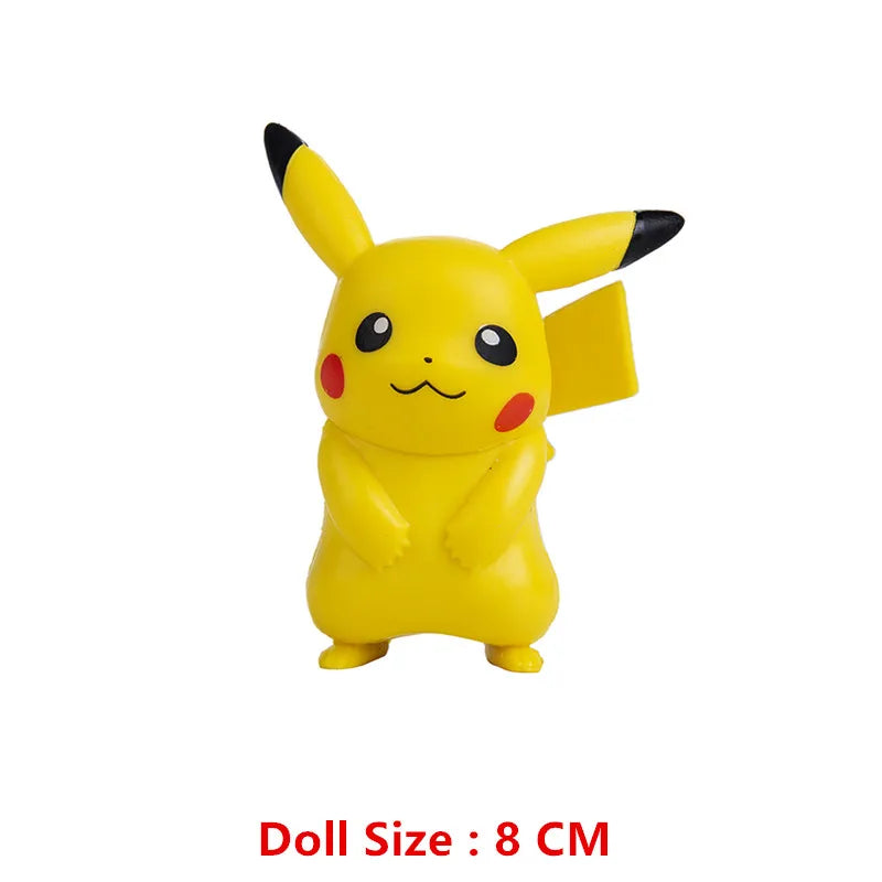 Pokemon 4-13cm Figures – Cartoon & Movie Characters, Anime Collectibles Eden of Clothes 