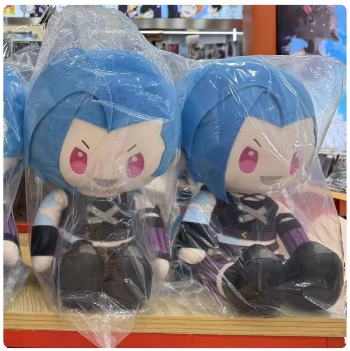 Pre sale Jinx Official original authentic product Short Plush Stuffed Arcane Season 2 Jinx Sit Posture Doll League