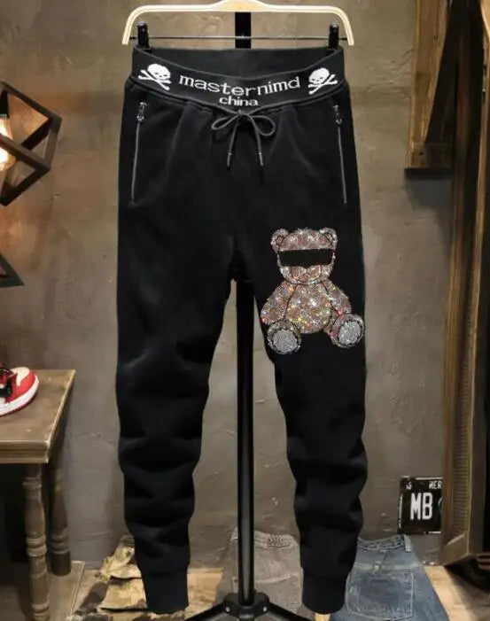 Rhinestones Skull anime pants Eden of Clothes 