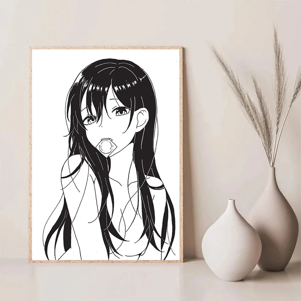 Sexy and cute anime girl poster - Accessory