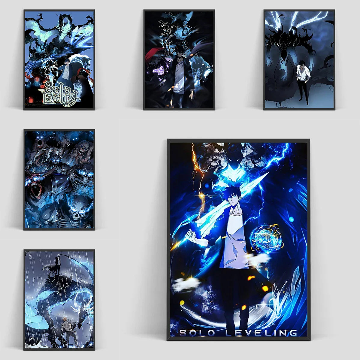 Solo Leveling Poster – Anime Art, Character Design Eden of Clothes 