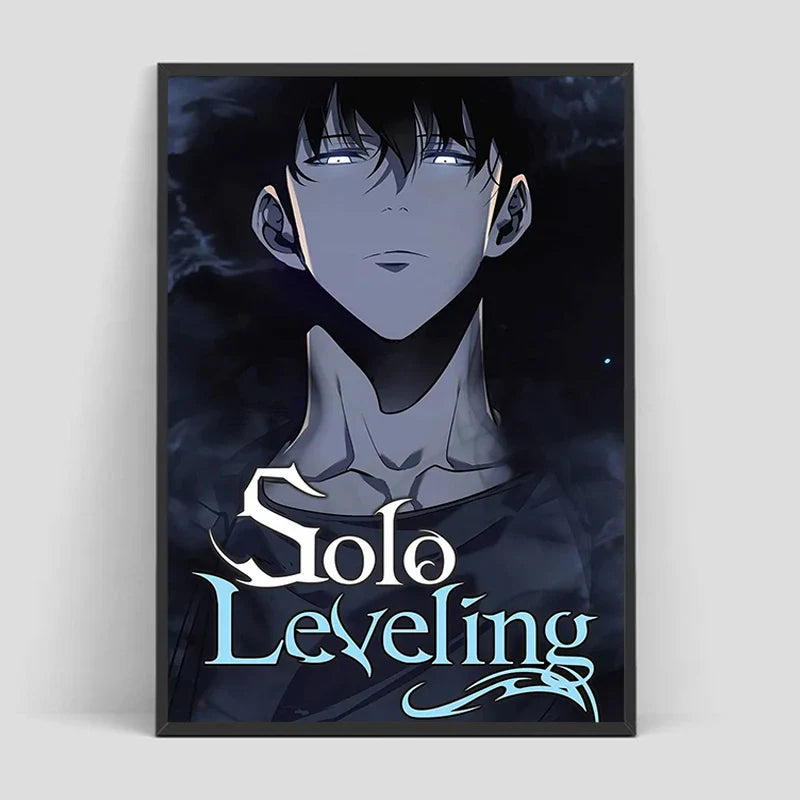 Solo Leveling Poster – Anime Art, Character Design Eden of Clothes 