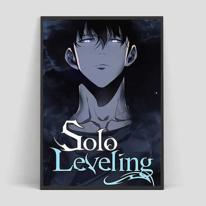 Solo Leveling Poster – Anime Art, Character Design Eden of Clothes 