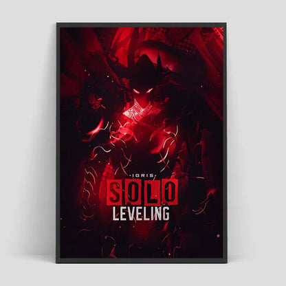 Solo Leveling Poster – Anime Art, Character Design Eden of Clothes 