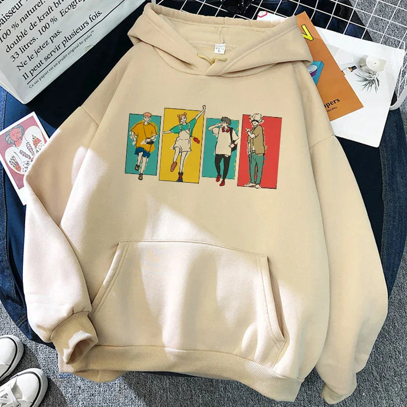Streetwear 90S Jujutsu Kaisen Gojo Hoodie Eden of Clothes 