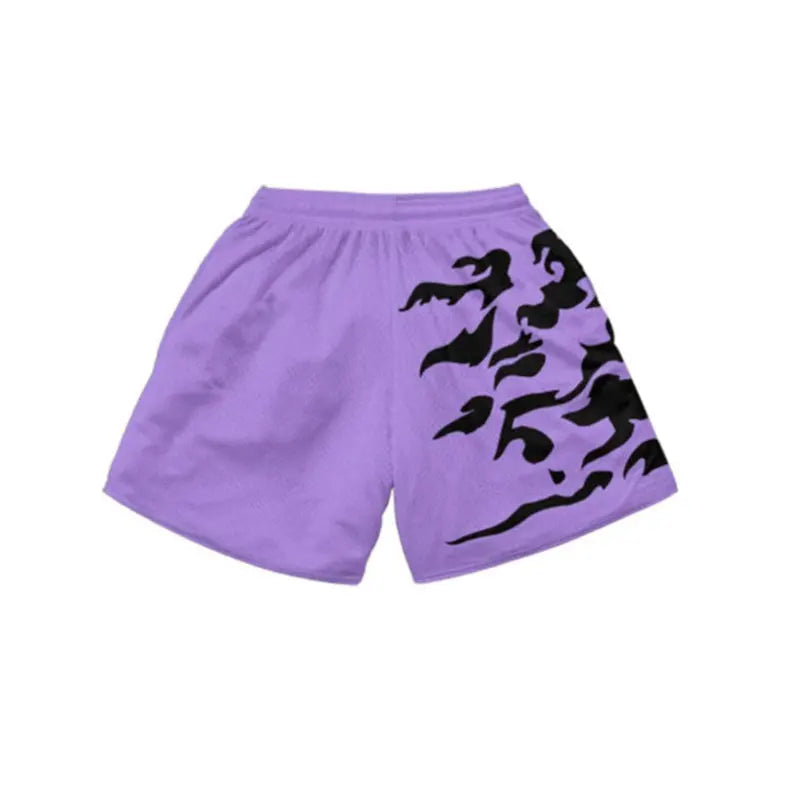 Summer Gym Mesh Shorts Anime Bundle - Pants