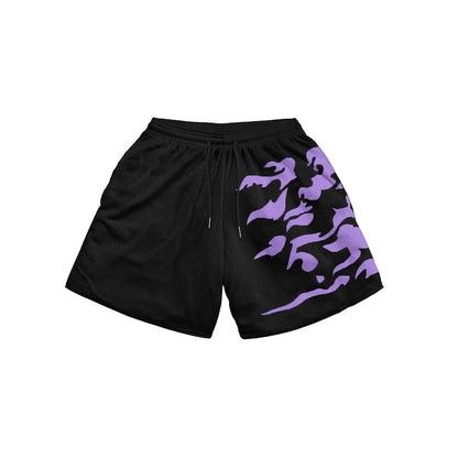 Summer Gym Mesh Shorts Anime Bundle - Pants