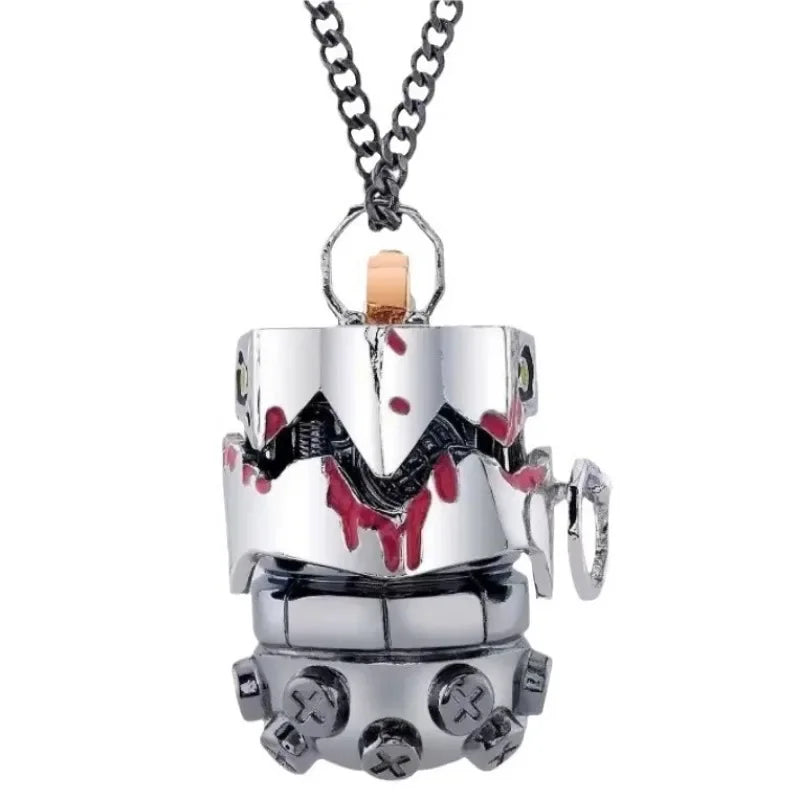 The Battle of Two Cities Jinx Weapon Necklace Anime Men and Women High Beauty Alloy Pendant Couple Youth Fashion