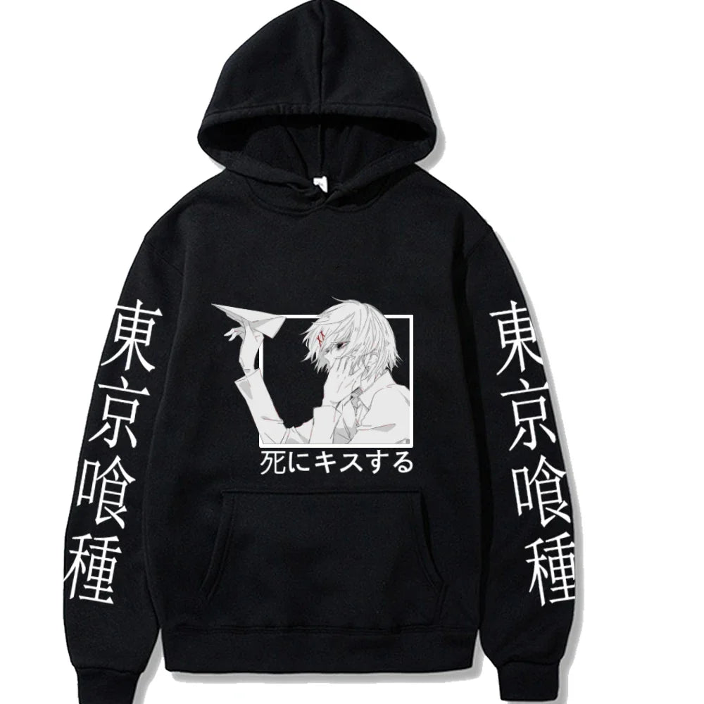 Kaneki Ken Hoodie – Dark Style, Tokyo Ghoul Eden of Clothes 