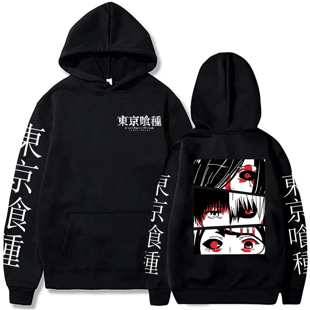 Kaneki Ken Hoodie – Dark Style, Tokyo Ghoul Eden of Clothes 