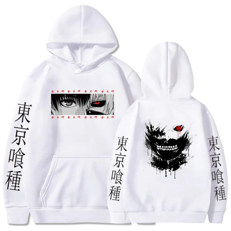 Kaneki Ken Hoodie – Dark Style, Tokyo Ghoul Eden of Clothes 