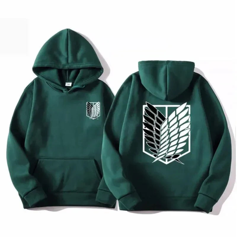 Scout Hoodie – Military Style, Attack on Titan Unisex 